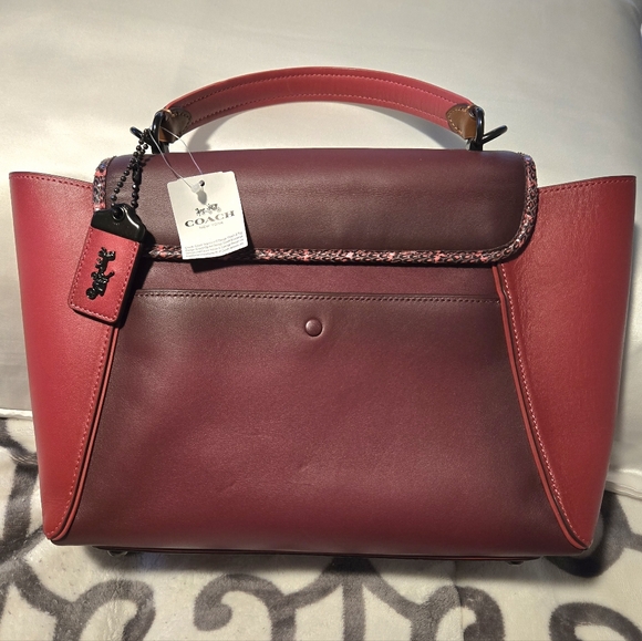 Nwt Coach Courier Carryall - Picture 2 of 15